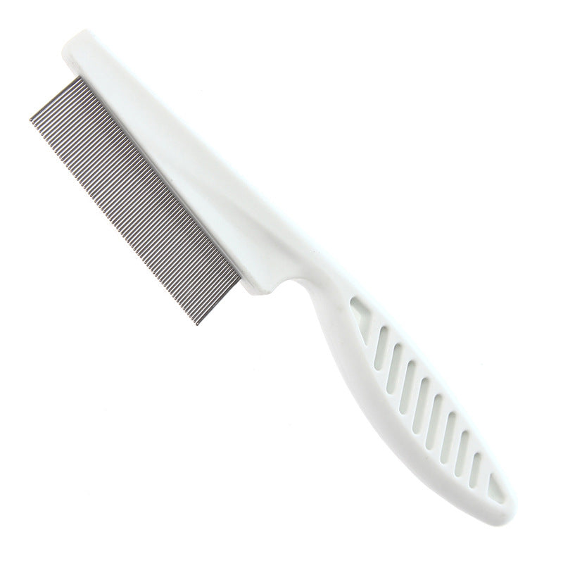 Pet Flea Comb Dog and Cat Cleaning Comb Stainless Steel Remove Flea Comb