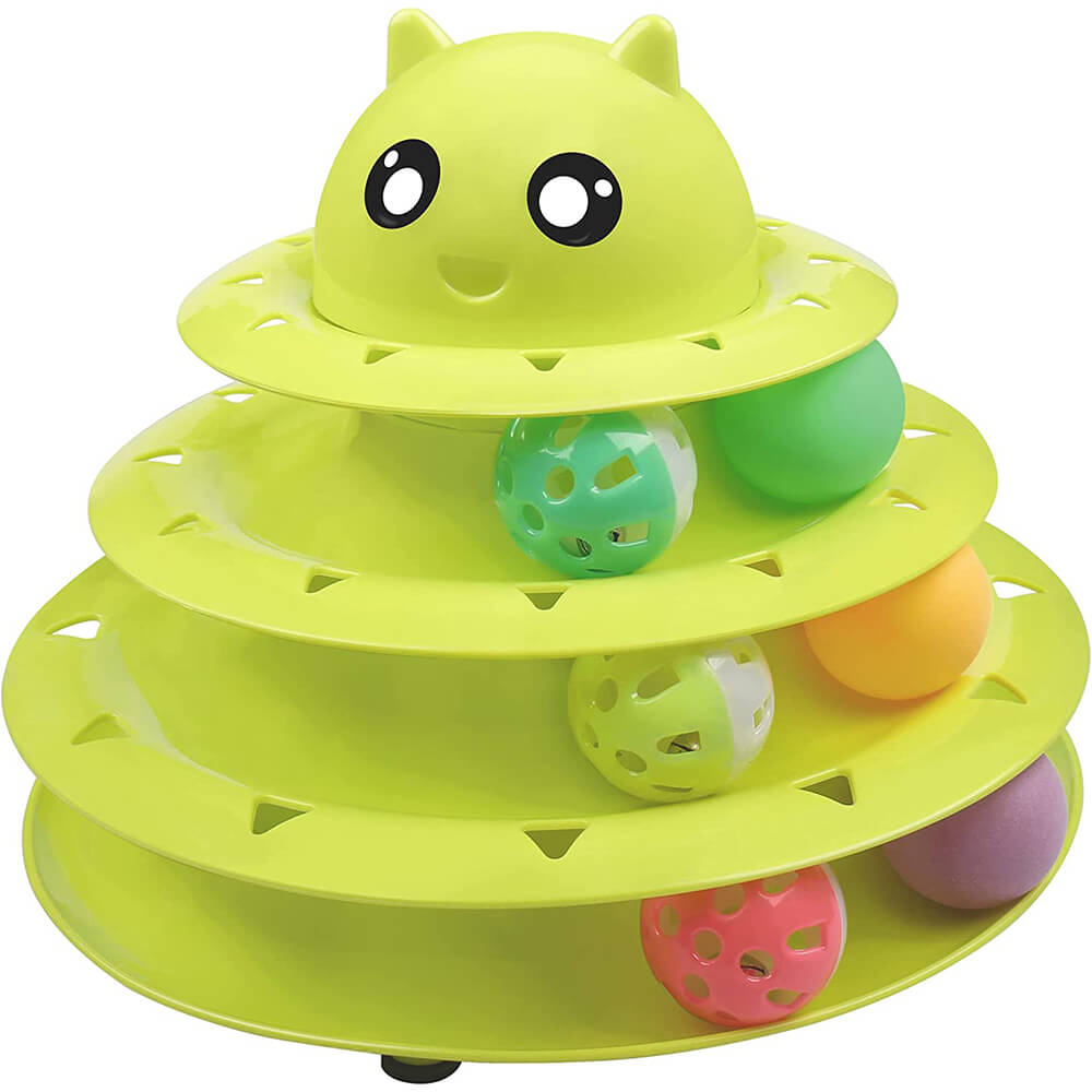 Cat Toy Roller 3-Level Turntable